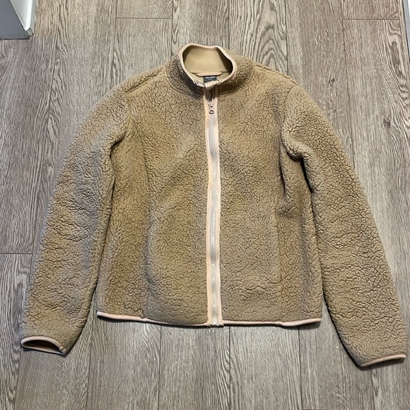 Joe Fresh Teddy Sherpa zip up size medium - Picture 1 of 1